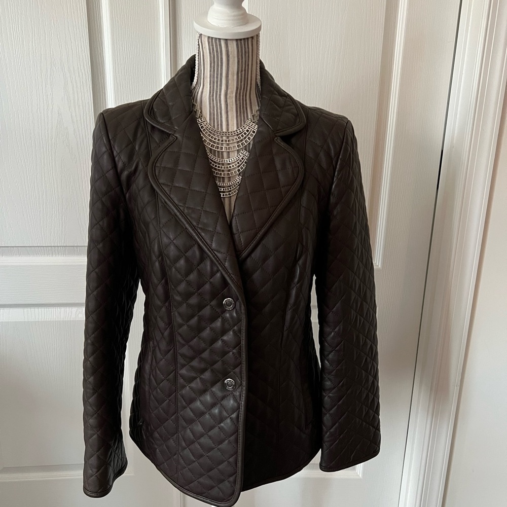 Michael Kors Leather Jacket